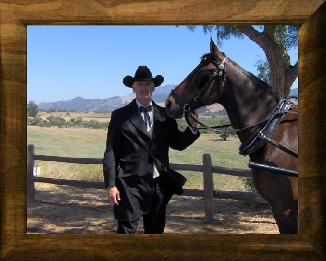 Quartz Mountain Carriage Co. Tom has over 30 years driving experience. Make any event one to remember with a horse drawn carriage.